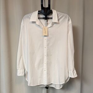 White Button-Up Shirt